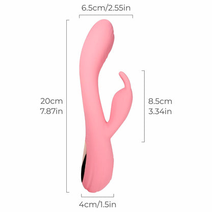 Yarosi Rabbitt Vibrator Gspot Clit Stimulator 7.8in Long 1.2in Wide
