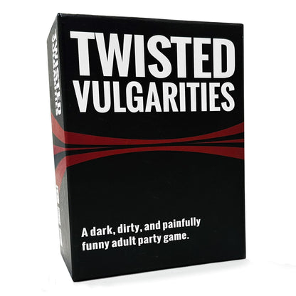 Twisted Vulgarities Party Card Game - Dark, Dirty, Painfully Funny