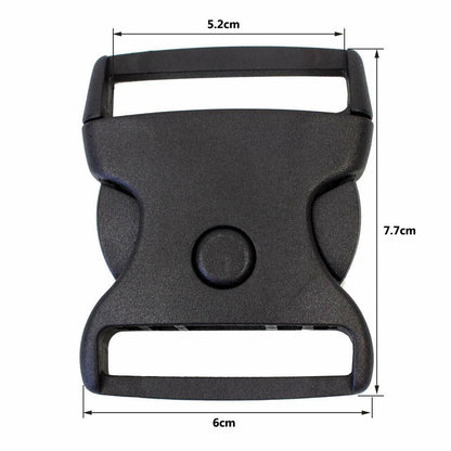 ROCOTACTICAL 5-in-1 Police Duty Web Belt Kit Black Medium 32-38"
