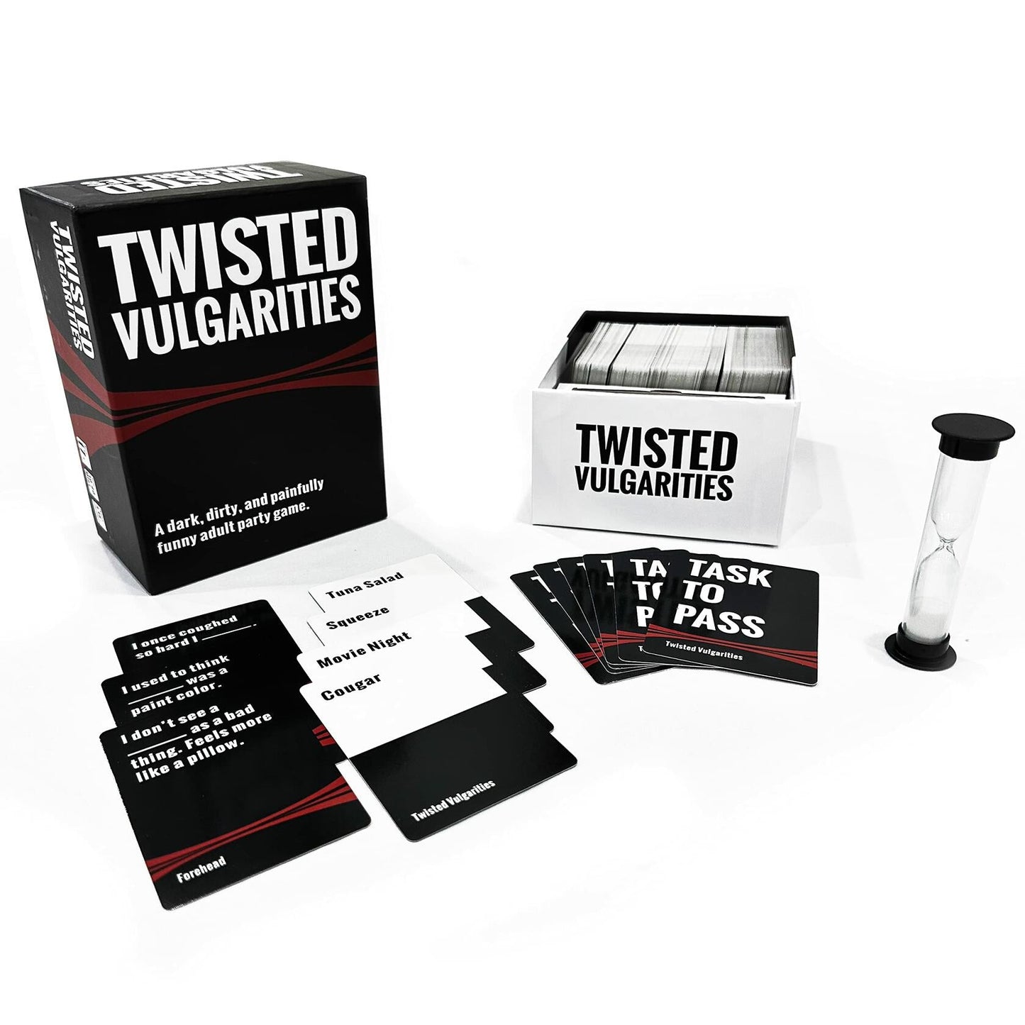 Twisted Vulgarities Party Card Game - Dark, Dirty, Painfully Funny