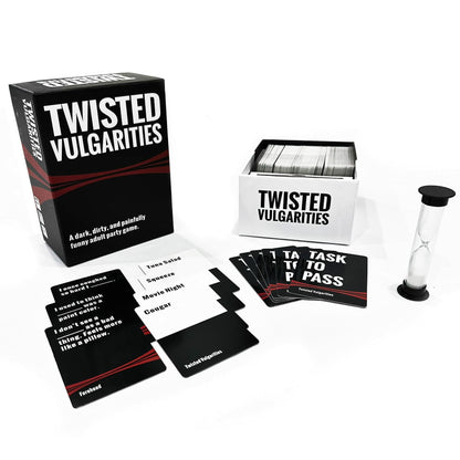 Twisted Vulgarities Party Card Game - Dark, Dirty, Painfully Funny
