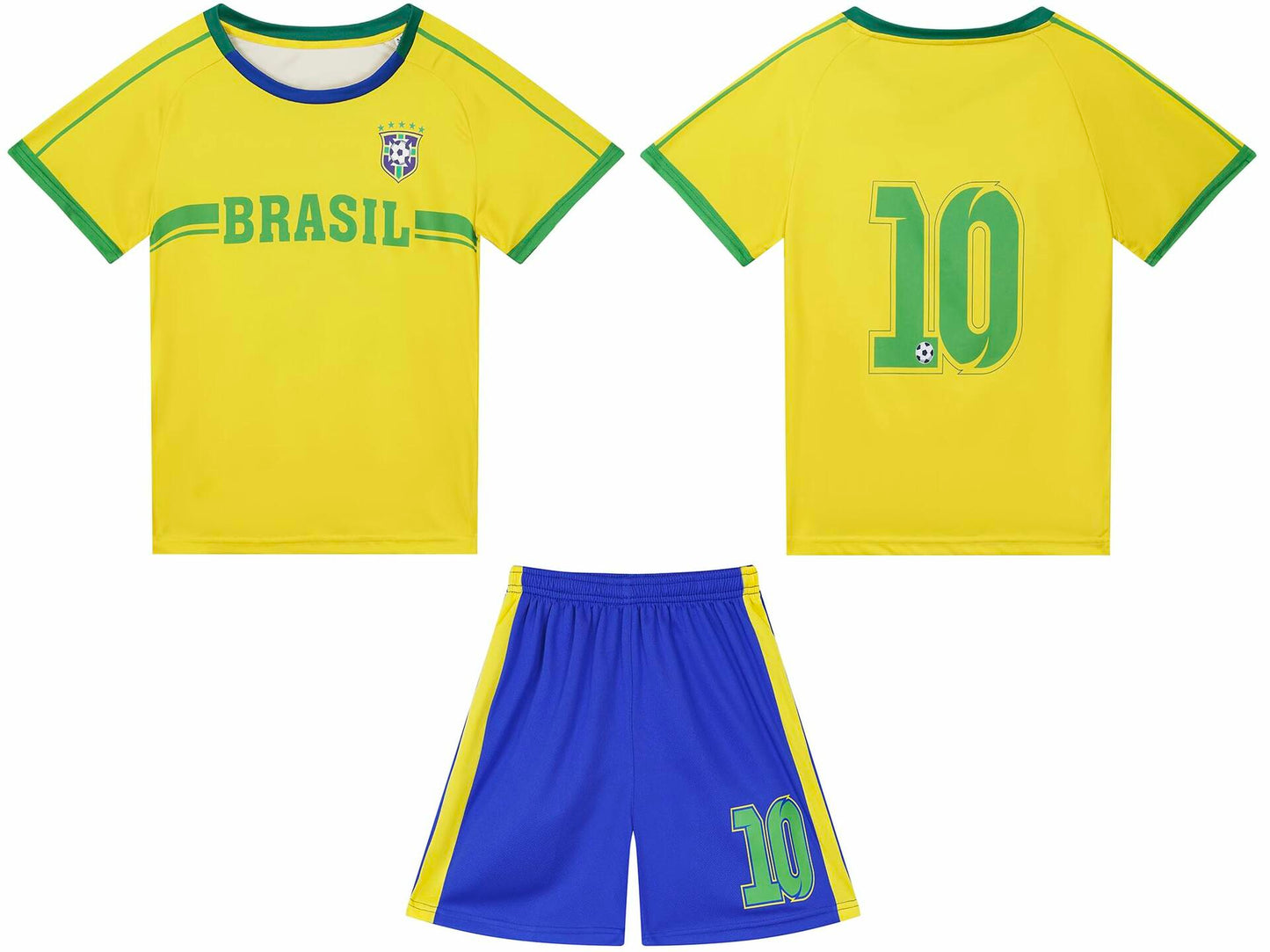 Yanzeeg Soccer Jersey Football Training Shirt Brasil 22 Size 22