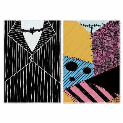 Jiudungs Halloween Kitchen Towels Set of 2 Orange 18x26 Inch