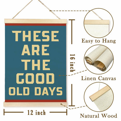 TAEDIN Inspirational Rustic Wall Art Poster Hanger Frame 12x16 Deep Blue