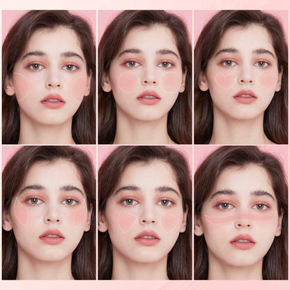 FOCALLURE Silky Cream Liquid Blush Matte Dewy Face Makeup 0.13oz Pack of 1