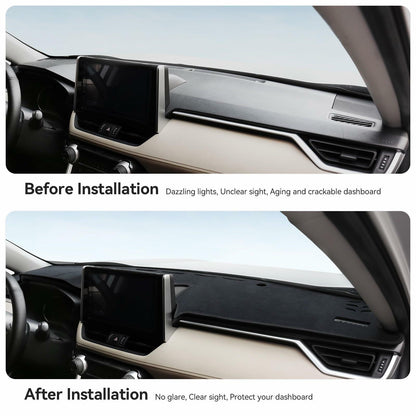 Bercicci Dash Cover Toyota RAV4 2019-2025 Hybrid PHEV Flannel Black