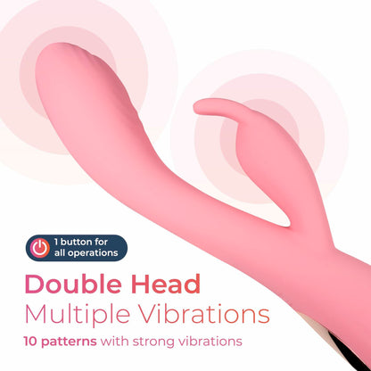 Yarosi Rabbitt Vibrator Gspot Clit Stimulator 7.8in Long 1.2in Wide