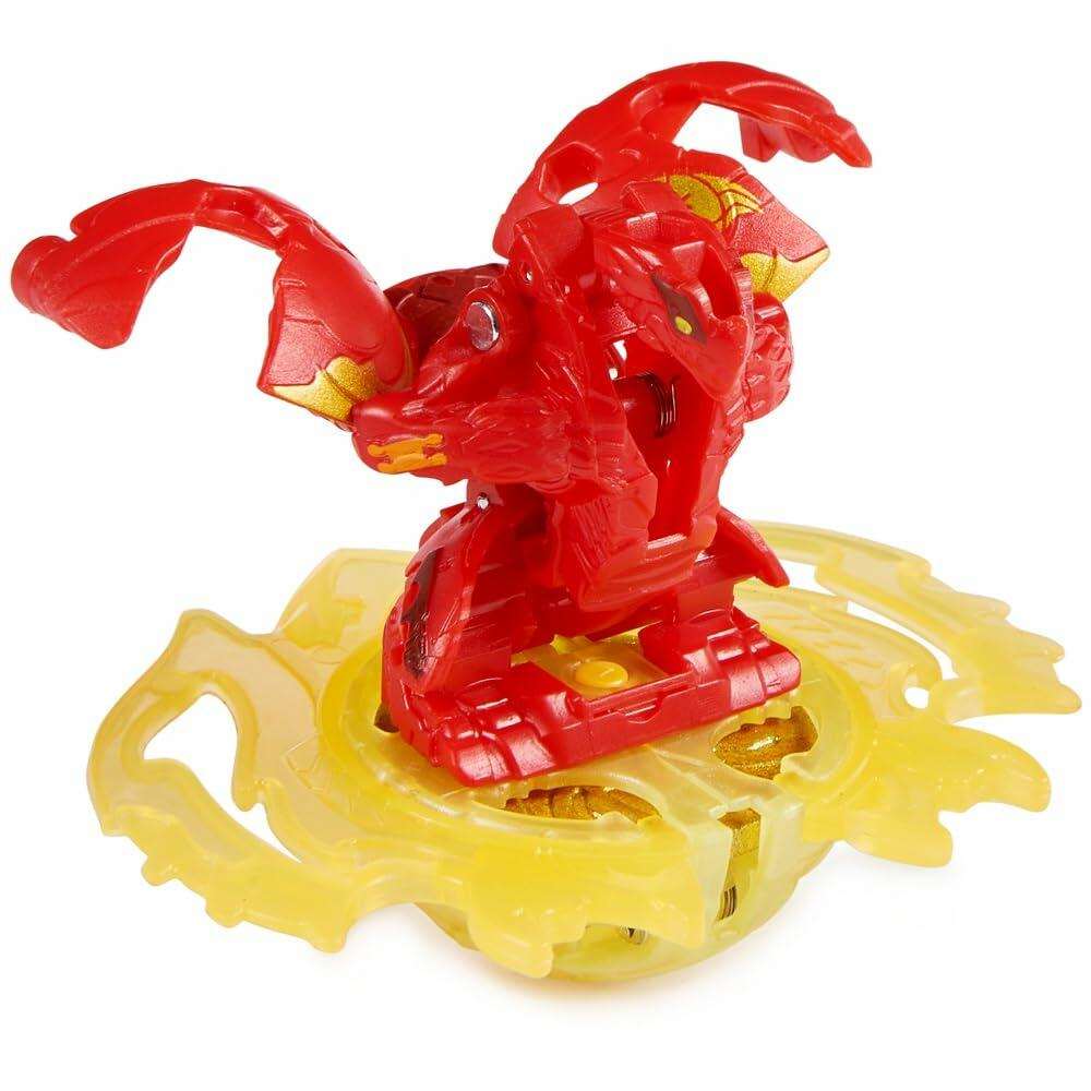 Bakugan Special Attack Dragonoid Spinning Collectible Action Figure & Cards