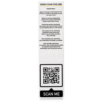 CAMAS POLLINATOR SUPPLY Honey Bee Swarm Lure 2oz Bottle Natural Attractant