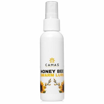 CAMAS POLLINATOR SUPPLY Honey Bee Swarm Lure 2oz Bottle Natural Attractant
