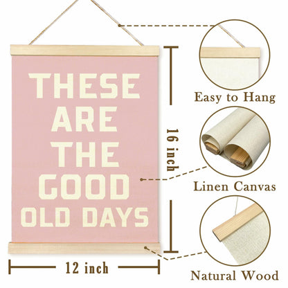TAEDIN Inspirational Rustic Wall Art Poster Hanger Frame Pink 12x16