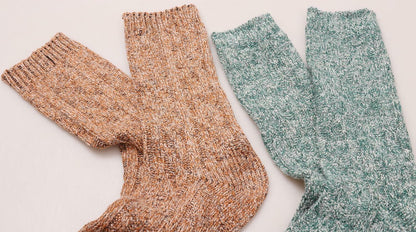 TINTAO Women's Cotton Knit Thick Warm Wool Crew Socks Multi-07 Size 5-10