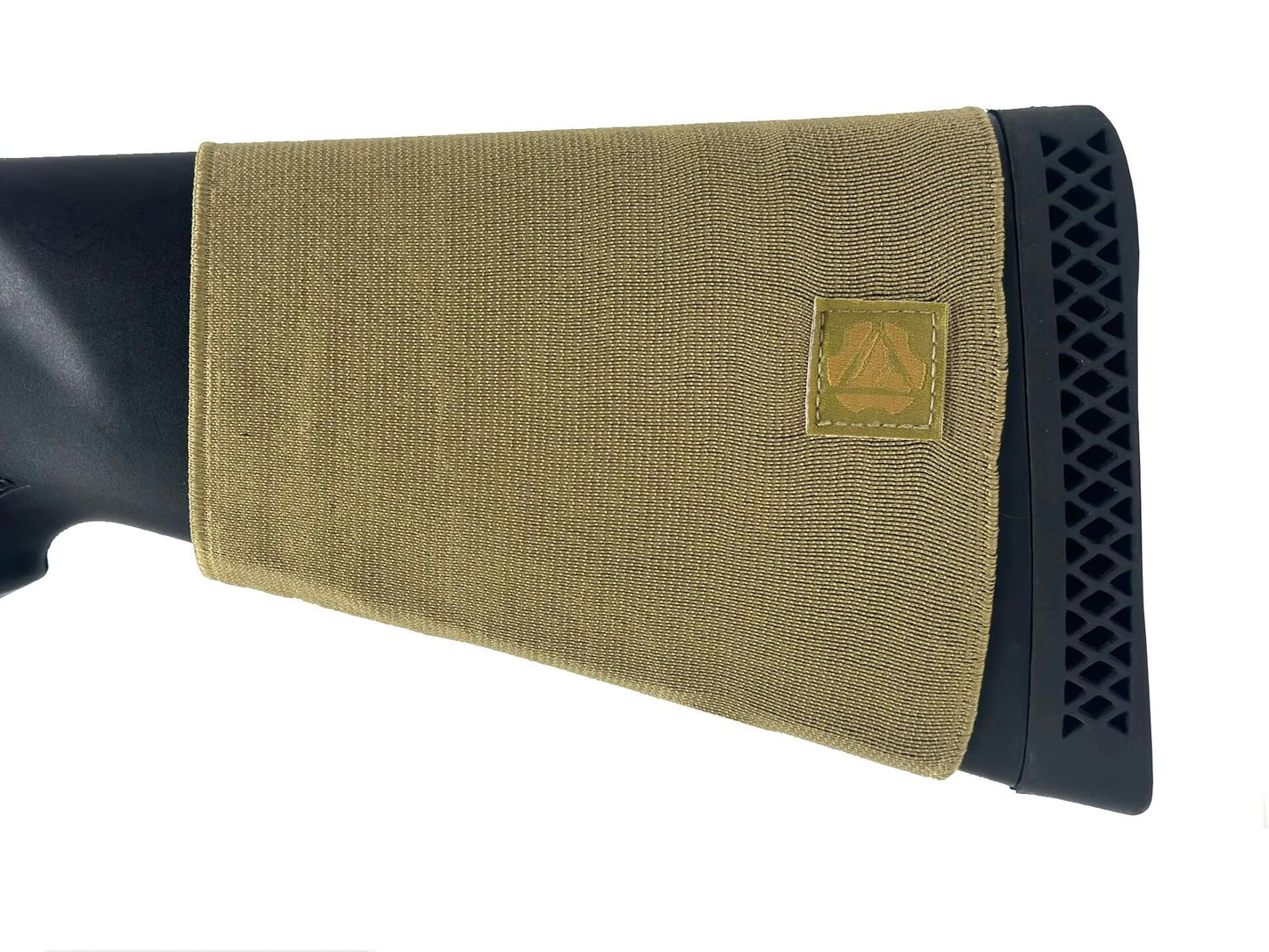 Krevis Shotgun Elastic Buttstock Ammo Sleeve Tan Elastic Polyester