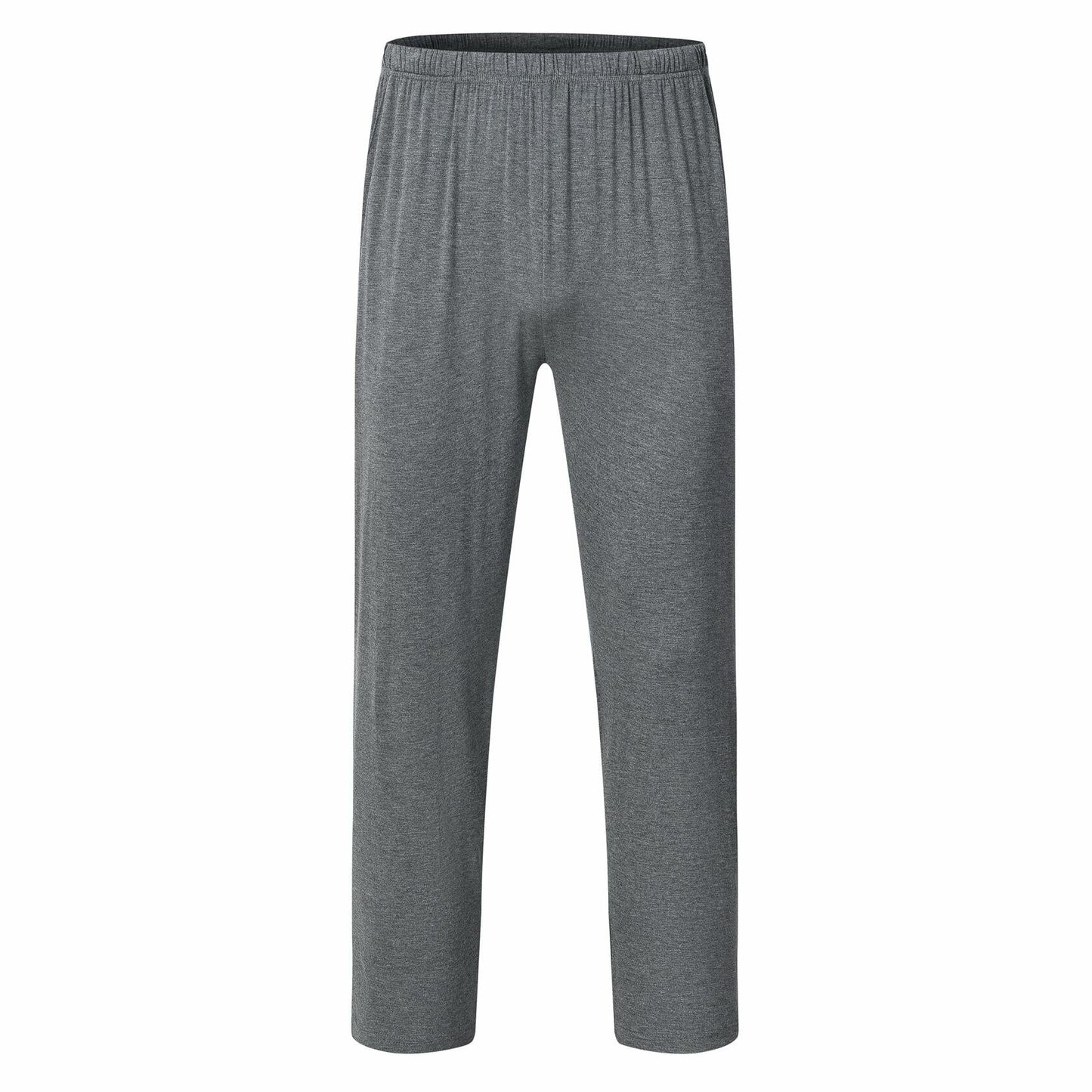 MoFiz Men's Pajama Set Short Sleeve T-Shirt & Shorts Dark Gray/Black Size 2XL