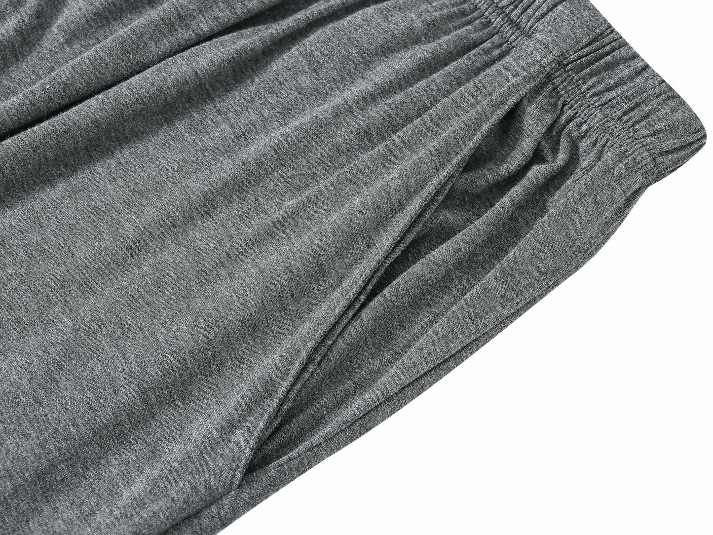 MoFiz Men's Pajama Set Short Sleeve T-Shirt & Shorts Dark Gray/Black Size 2XL