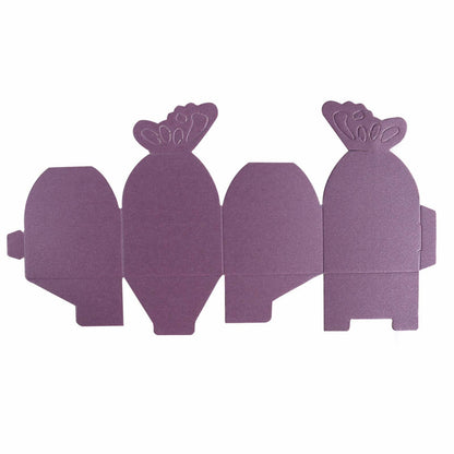 Kslong 50pcs Purple Butterfly Favor Boxes Small Gift Party Decoration