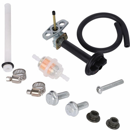 CHTAIXIN Fuel Valve Petcock Lever Compatible Honda TRX250 350 400 420 500