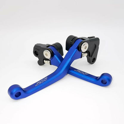 Generic Pivot Brake Clutch Levers Yamaha YZ65-450F Motorcycle Blue