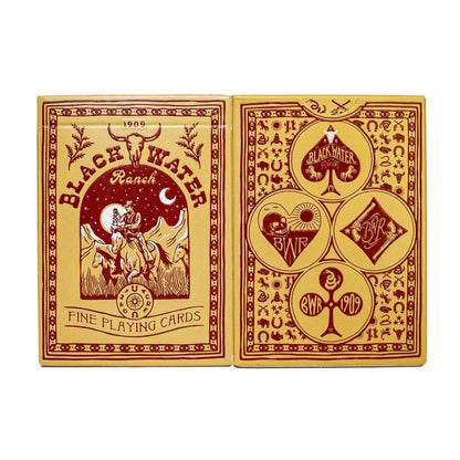Ellusionist Southern Black Water Ranch Playing Cards Deck - Pack of 1