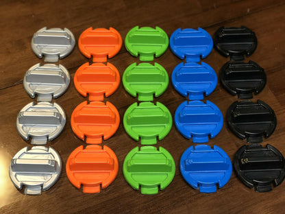 Turtle Den Polaris RZR Orange Floor Drain Plug 4 Pack Rubber