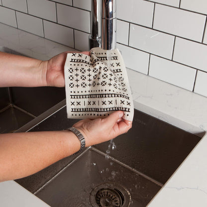 Ecologie Swedish Sponge Reusable Dishcloth, Onyx 2 Count