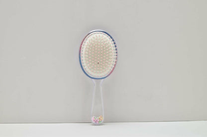 Gett Detangling Hair Brush for Kids & Adults Soft Bristle Whale Glitter