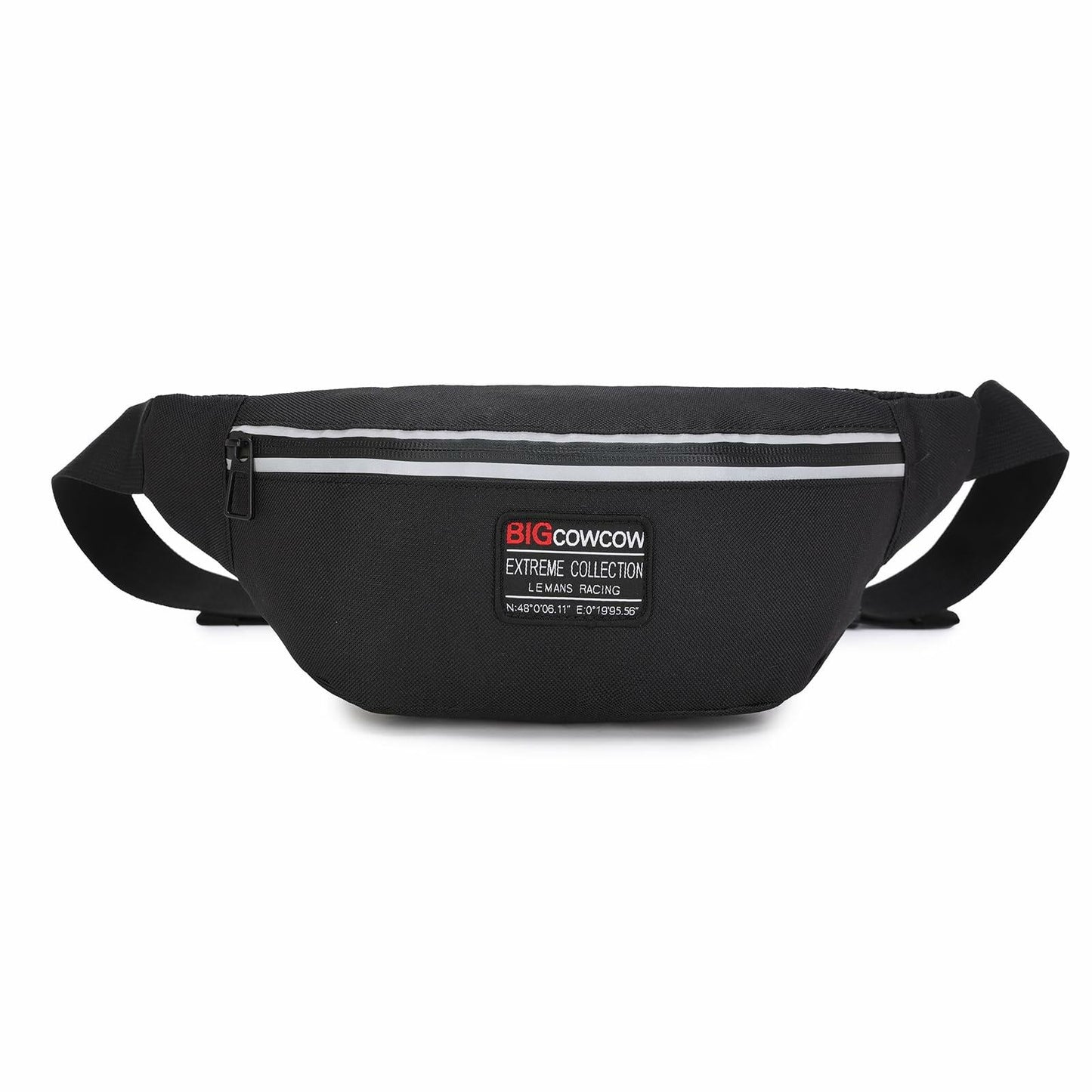 BIGCOWCOW Fanny Pack Waterproof Belt Bag for Women & Men Travel Hiking Run