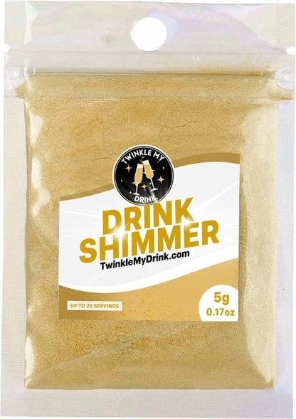 Twinkle My Drink Royal Gold Edible Drink Glitter 5g Premium Shimmer
