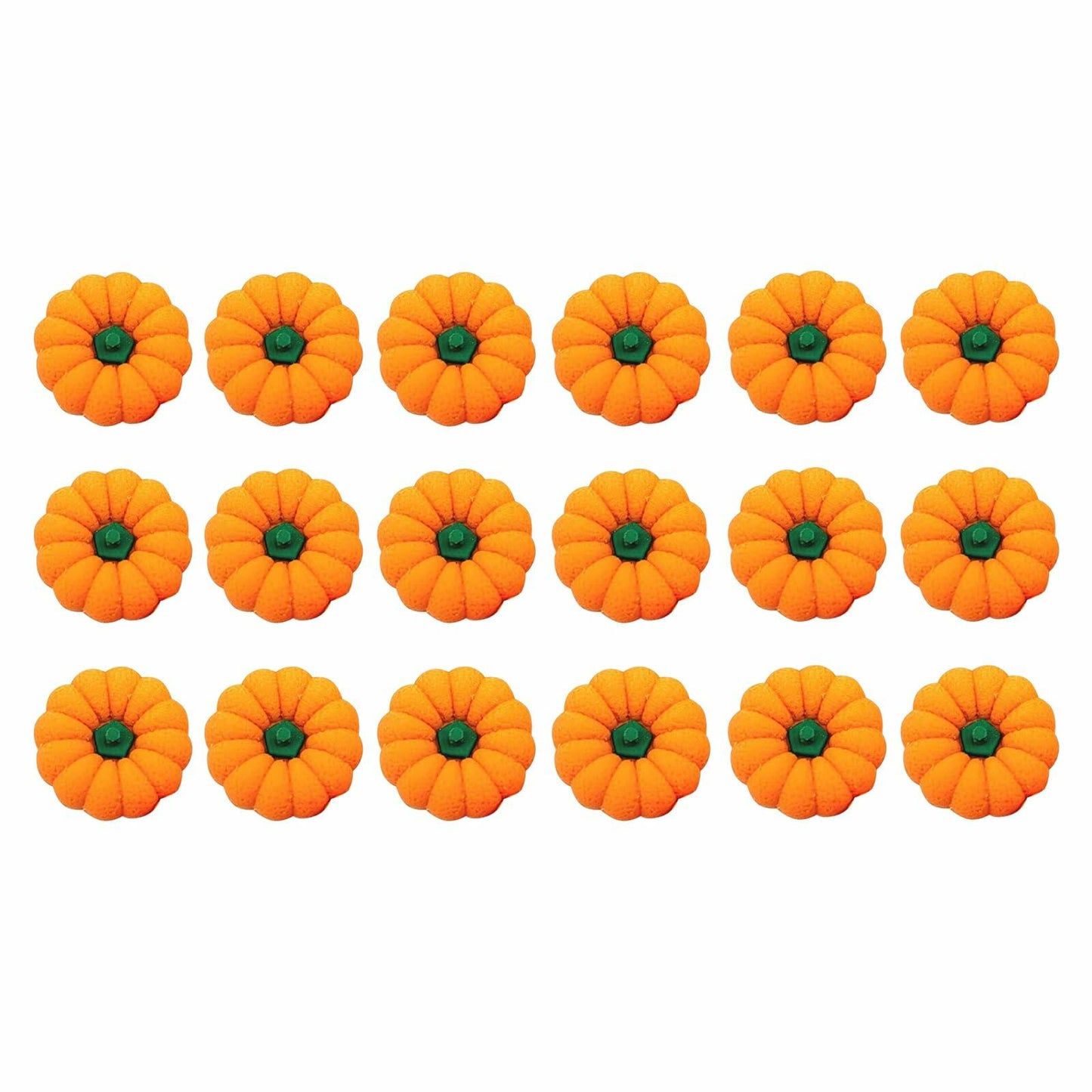 RUIFUU 18Pcs Halloween Pumpkin Erasers Bulk Mini 3D Fall Classroom Prize
