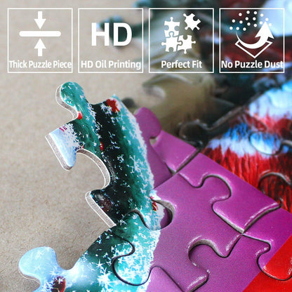MINIWAN Dinosaur Floor Puzzle 200 Pieces Colorful Jurassic Park 19x13 in
