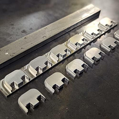Milspin Glock Slide Back Plate American Flag CNC Stainless G43 G43X G48