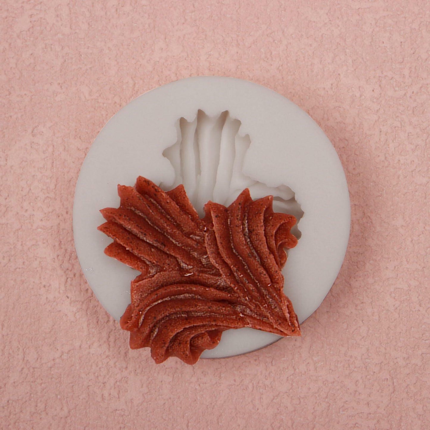 Heart Shaped Silicone Chocolate Mold Rose Flower Fondant Cake Decor 2pc
