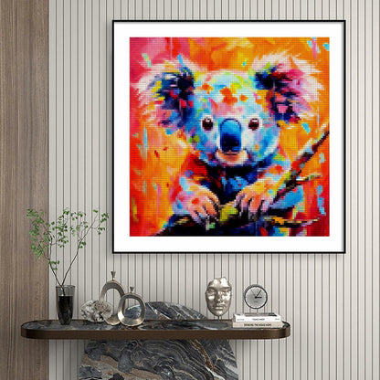 Generic 5D Diamond Art Paint Koala Full Drill Kit 14x14in Animal Modern