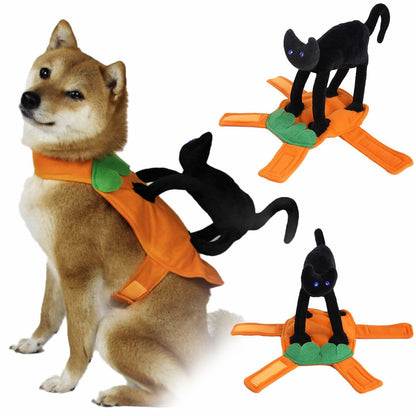 stepsin Dog Saddle Halloween Cat Knight Cosplay Costume Polyester Size S