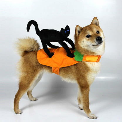stepsin Dog Saddle Halloween Cat Knight Cosplay Costume Polyester Size S