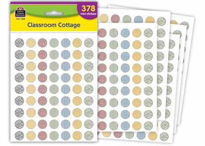 Teacher Created Resources Classroom Cottage Mini Stickers (TCR7188)