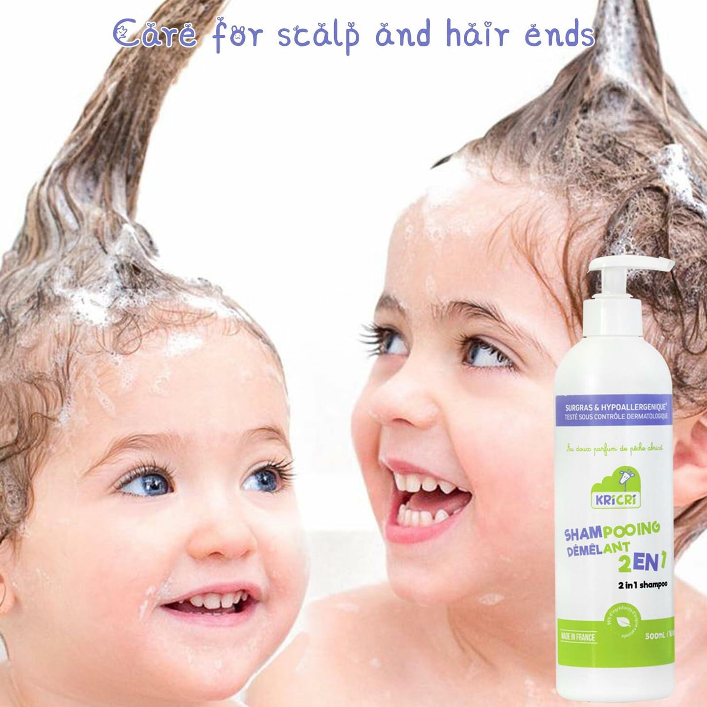 Kids 2-in-1 Shampoo & Conditioner Tear-Free Plant-Based Haircare 16.9oz