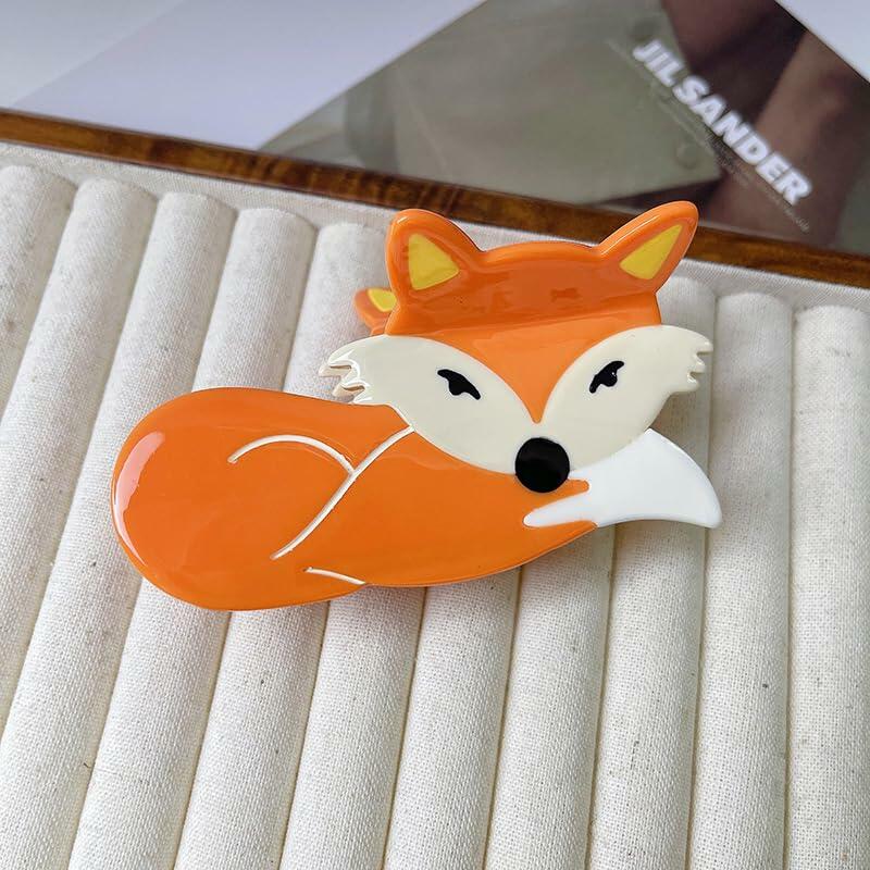 QGMZTNL Snail Gripper Acetate Hair Clip Animal Pattern Fashion Accessory