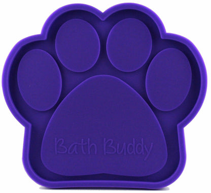 Bath Buddy Dog Bath Toy Peanut Butter Spread Helper Purple
