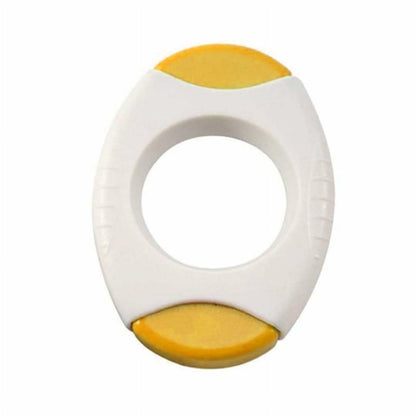 Juroicessry Yellow Egg Shell Opener Cutter Kitchen Tool Acacia Wood