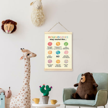 TAEDIN Mental Health Wall Art Poster Hanger Frame School Psychologist