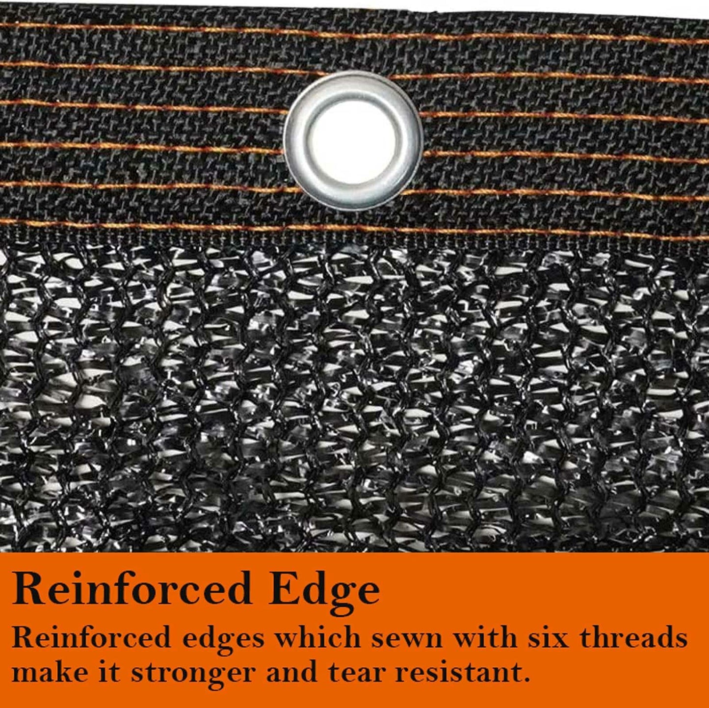 YLFFFZZZ 40% Shade Cloth 20x20FT Sun Mesh with Grommets UV Resistant