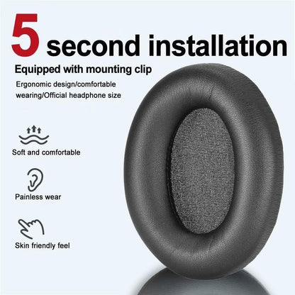 Replacement Earpads for Sony WH-1000XM4 Added Thickness Noise Isolation