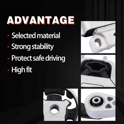 QRYIPPDM Engine Motor Mount Set for Ford Focus 2.0L Auto 2000-2004