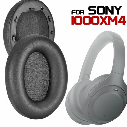 Replacement Earpads for Sony WH-1000XM4 Added Thickness Noise Isolation
