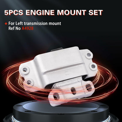 QRYIPPDM Engine Motor Mount Set for Ford Focus 2.0L Auto 2000-2004