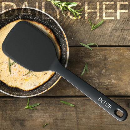 Dailychef Large Silicone Turner Spatula 600°F Heat Resistant Nonstick