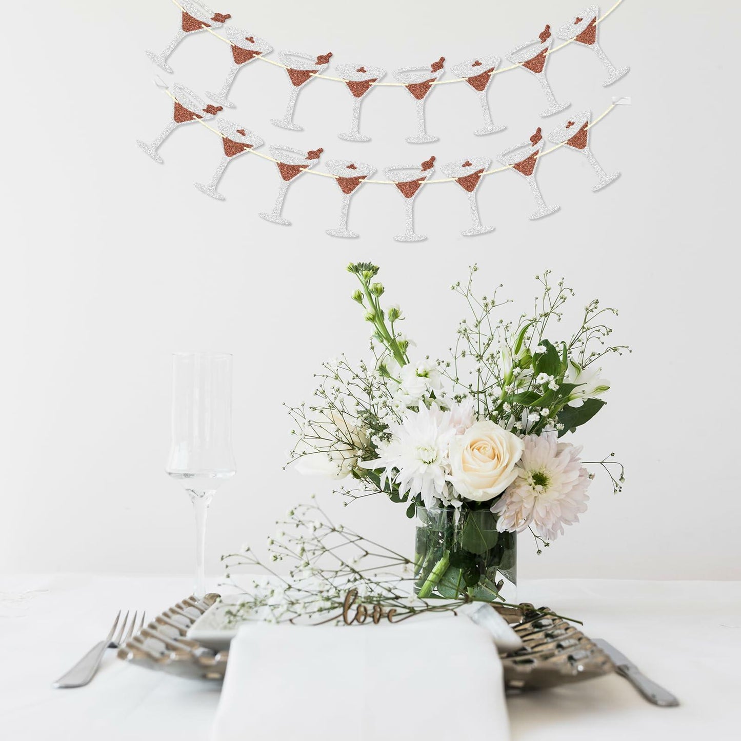Espresso Martini Banner A Tini Bit Older Birthday Martini Party Decor