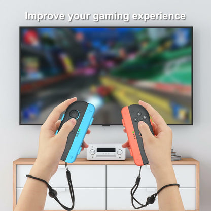 Gamorek Wrist Strap for Switch 2 Joy Con Controller 2 Pack Blue Orange