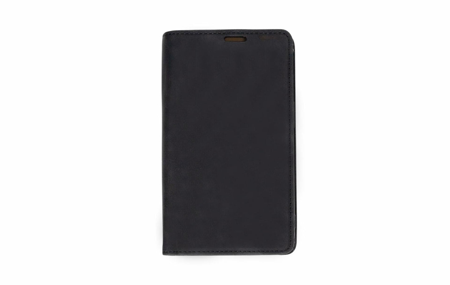 MOJO-HOME Notepad Wallet Phone Case w Pen for iPhone 13 Pro Black